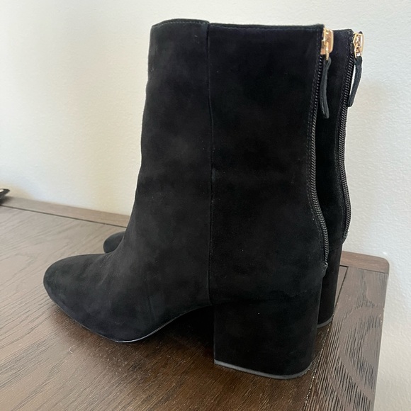 J. Crew Sadie black suede ankle boots - Size 10.5 - Picture 3 of 9